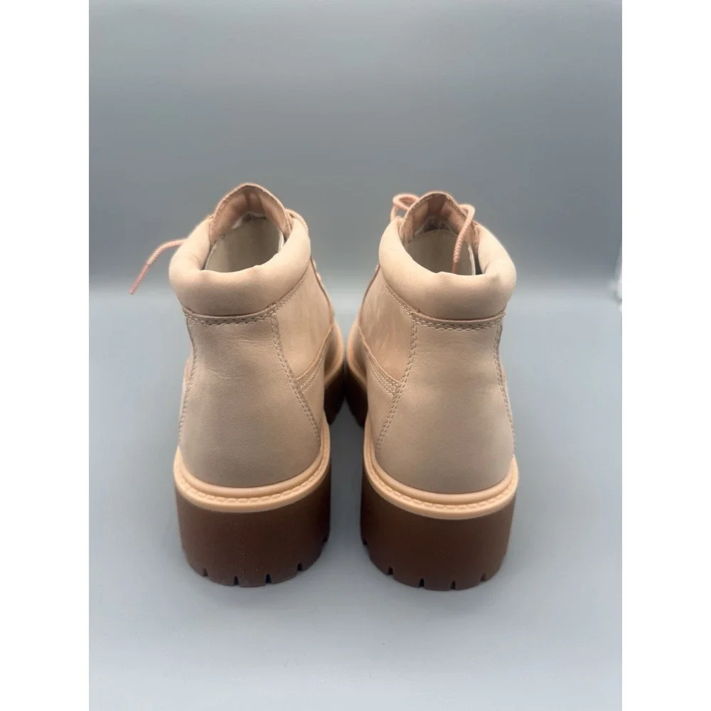 Timberland Stonestreet Platform Waterproof Chukka Pink Juniors 7 Womens 8.5-9